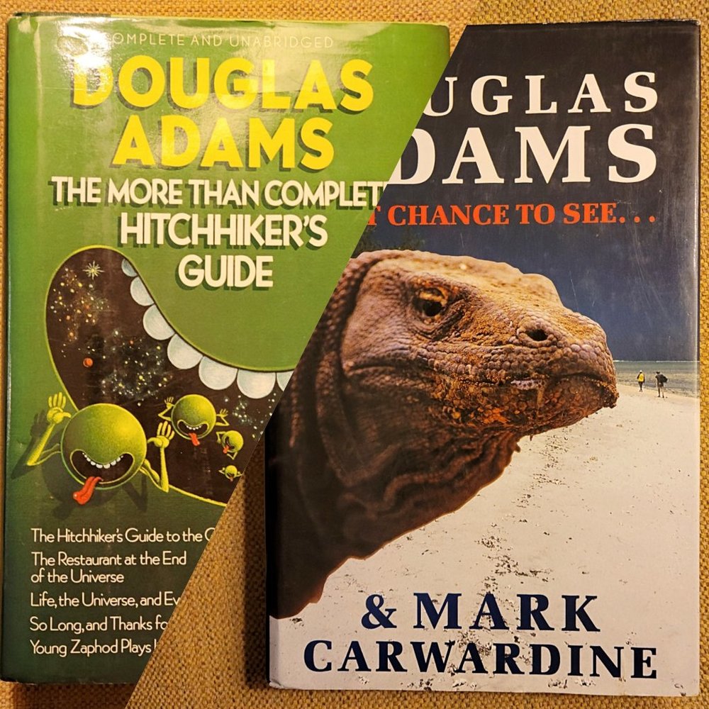 Douglas Adams 2-VOLUME BUNDLE: The More Than Complete HHGG + Last Chance To See